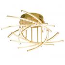 Fischer And Honsel - ceiling luminaire CROSS 23105 brass