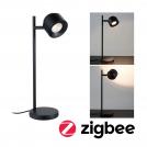 PAULMANN - Настолна лампа  79782   Smart Home Zigbee 3.0 Puric Pane⚡ 2700K ⚡400lm ⚡LED 4.5W⚡Ra >80✴Черен