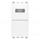 VIMAR - 20068.B.B - 1P NO 10A push +white indicator white