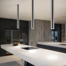 IDEAL LUX - ceiling luminaire LOOK PL1 H75  Cromo  233376 GU10 1X28W