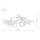 NOWODVORSKI - Аплик PLANE II 6903 (1)