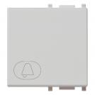 VIMAR - 14022.C.SL - Button 2M bell symbol Silver