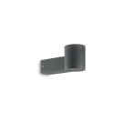 IDEAL LUX - wall luminaire CLIO MAP1 ANTRACITE 145228 E27, 1X60W, IP44