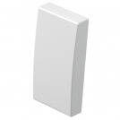 TEM - TM11MW Face plate switch/button 1m, color White matt, Model