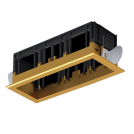 ELMARK - Console for 3 Grill COB Module brass 92MOD3GR/BR