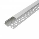 ACA LIGHTING - Алуминиев профил краен за лед лента за вграждане прав 3м.TRIMLESS  (1)