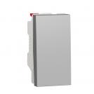 SCHNEIDER ELECTRIC - NU310130 New Unica - One-way switch 10A screwless 1 module aluminium