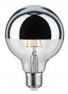 PAULMANN - LED bulb Globe 95 crown mirror silver 5W E27 2700K 283.87 (3)