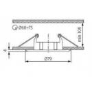 KANLUX - Downlight VIDI CTC-5514-MPC 50W 02812 (1)