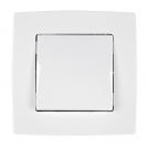 ELMARK - 190791 - DOUBLE POLE SWITCH 20A, WHITE METALLIC CITY 