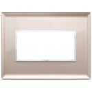 VIMAR - 21654.75 - Plate 4M crystal bronze mirror