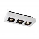 ITALUX - Луна за външен монтаж тройна  Casemiro IT8001S3-WH/BK
