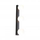 PAULMANN - Аплик за баня  71070  GOVE⚡IP44⚡G9⚡230V⚡max. 3x20W dimmable✴Черен мат/Сатен