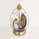ACA LIGHTING - LED WW DECOR MULTICOLOR NATIVITY 3ΑΑ (BAT) 21Χ15.5Χ29.5CM X0322