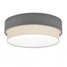 COUP LIGHT - Плафон ф390 CAKE 3хЕ27 3х40W плат / метал, бежов / сив 3935-13-3E27