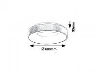 RABALUX - ceiling luminaire CARMELLA 5053 LED 50W, 4000K (3)
