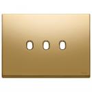 VIMAR - Plate 3Mx3 Vintage gold - 22673.3.82