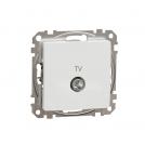SCHNEIDER ELECTRIC - SDD111471 Sedna Design & Elements - TV Rosette 4db, end point, white