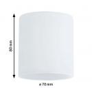 PAULMANN - Абажур 60004 URail shade Zyli DecoSystems 70mm • Бял (3)