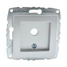 MONO ELECTRIC - MONO ELECTRIC -  Face plate for Television Rosette DESPINA, MN-500-002105-175, silver