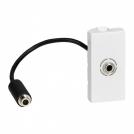 LEGRAND - 0 787 79 3.5mm Jack socket Mosaic - peterminated - 1 module - white