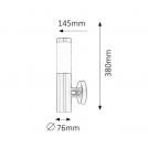 RABALUX - Аплик Inox torch 8262 (2)