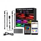 ELMARK - BLUETOOTH SMART RGB LED STRIP LIGHT WITH MUSIC CONTROL, SET - 99LED985S