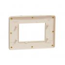 SCHNEIDER ELECTRIC - NU270360М New Unica - cover frame - 1 gang - 3 module - gold/ ivory mirror surface (2)