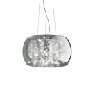 IDEAL LUX - pendant luminaire  AUDI-80 SP5 FUME' 197661 