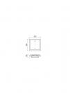 SMARTER - ceiling luminaire TAVEL 05-881 E27, 2 x max. 42W (1)