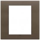 VIMAR - 22668.12 - Plate 8M metal brushed dark bronze