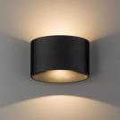 NOWODVORSKI - Фасаден аплик  8182 ELLIPSES LED BLACK • LED 2x5W 700 lm 3000К • < 180 ° CRI 80 • IP54