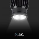 V-TAC - LED Aluminum Module 18W 6400K 1900lm 34° black SKU 10303 (5)