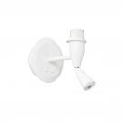FARO - MAMBO White wall lamp with LED reader Ref.64308