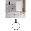 NOVA LUCE - Dimmable Ceiling lamp Ø40, H:20 cm.  9085241  GARVE ⚡ LED 30W ⚡ 1354Lm ⚡ 3000K ⚡ 220-240V ⚡ IP20 ✴ Sandy Black 
