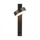 V-TAC - 8W LED Wall Light with USB Function 3000K Black SKU: 23405
