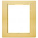 VIMAR - 20668.G21 - Classic plate 8M Galvan.satin gold