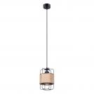 SOLLUX - Пендел GIZUR 1 черна SL.1300 E27 15W IP20