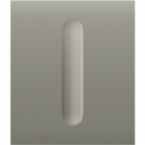 AJAX - Front panel for Smart dimmer central, olive, CenterButton 98590.256.OL1