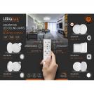 ULTRALUX - SPL8B72RC LED dimmable CCT ceiling lamp with remote control, max. 72W, 3000K-6500К (4)