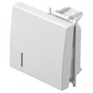 TEM - TM12MWIN Face plate switch/button 2M with indicator, color White matt, Model