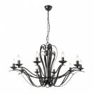 INCANTI - pendant luminaire FENICE 02-815 SUSP 10X28W E14 ARGENTO