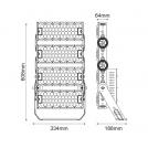 ACA LIGHTING - Професионален LED прожектор 230V AC 480W 5000K 74400lm IP66 GLAD4805060 (1)