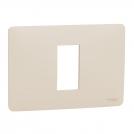 SCHNEIDER ELECTRIC - NU210144 New Unica - cover frame - 1 gang - 1 module - ivory