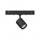 NOVA LUCE - Spot for magnetic system  D:5.5 H:22.1cm.  9010102  BREDA MAGNETIC ⚡ LED 10W ⚡ DC48V ⚡ 1164Lm ⚡ Ra >90 ⚡ 4000K ⚡ IP20 ✴ Black 