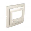 EFAPEL - Face plate for Thermostat with IR control PEARL 90749 TPE LOGUS 90