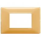 VIMAR - 14653.43 - Plate 3M Reflex amber
