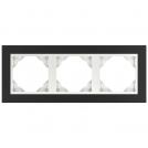 EFAPEL - TRIPLE FRAME BLACK/ICE 90930 TPG LOGUS 90 Animato