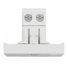 SCHNEIDER ELECTRIC - NU326218S New Unica - Two Pole switch with indication 16A 2 modules white (3)