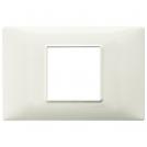 VIMAR - 14652.02 - Plate 2centrM techn. ivory